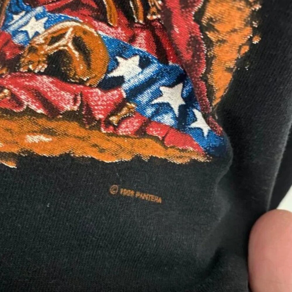 vintage 1998 pantera snake tshirt size medium - Picture 4 of 6